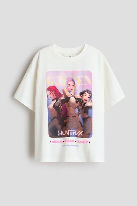 Printed Cotton T-shirt