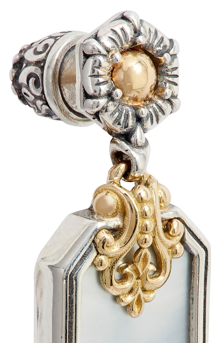 Konstantino Hestia Shield Drop Earrings, Alternate, color, 