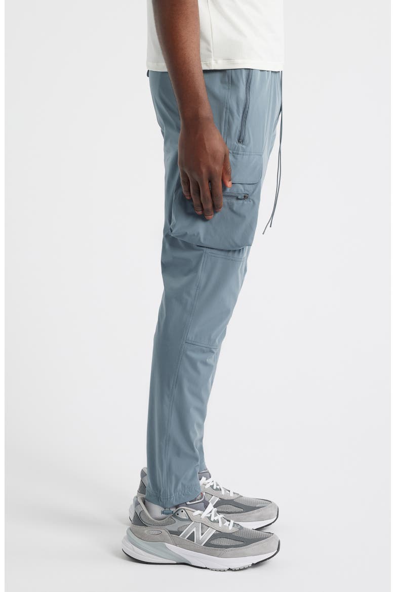 DNA Water Repellent Drawstring Cargo Pants, Alternate, color, DUSKY NAVY