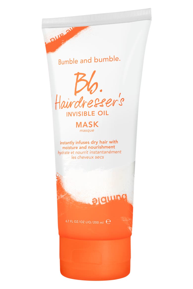 Hairdresser's Invisible Oil Hydrating Hair Mask, Main, color, NO COLOR