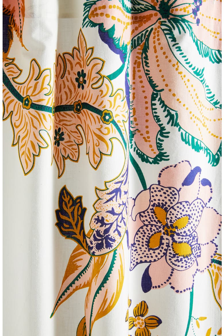 Porte Bonheur Shower Curtain, Alternate, color, PINK