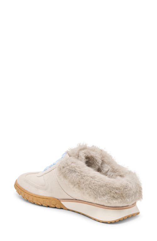 Dolce Vita Izzey Faux Fur Sneaker In Brown