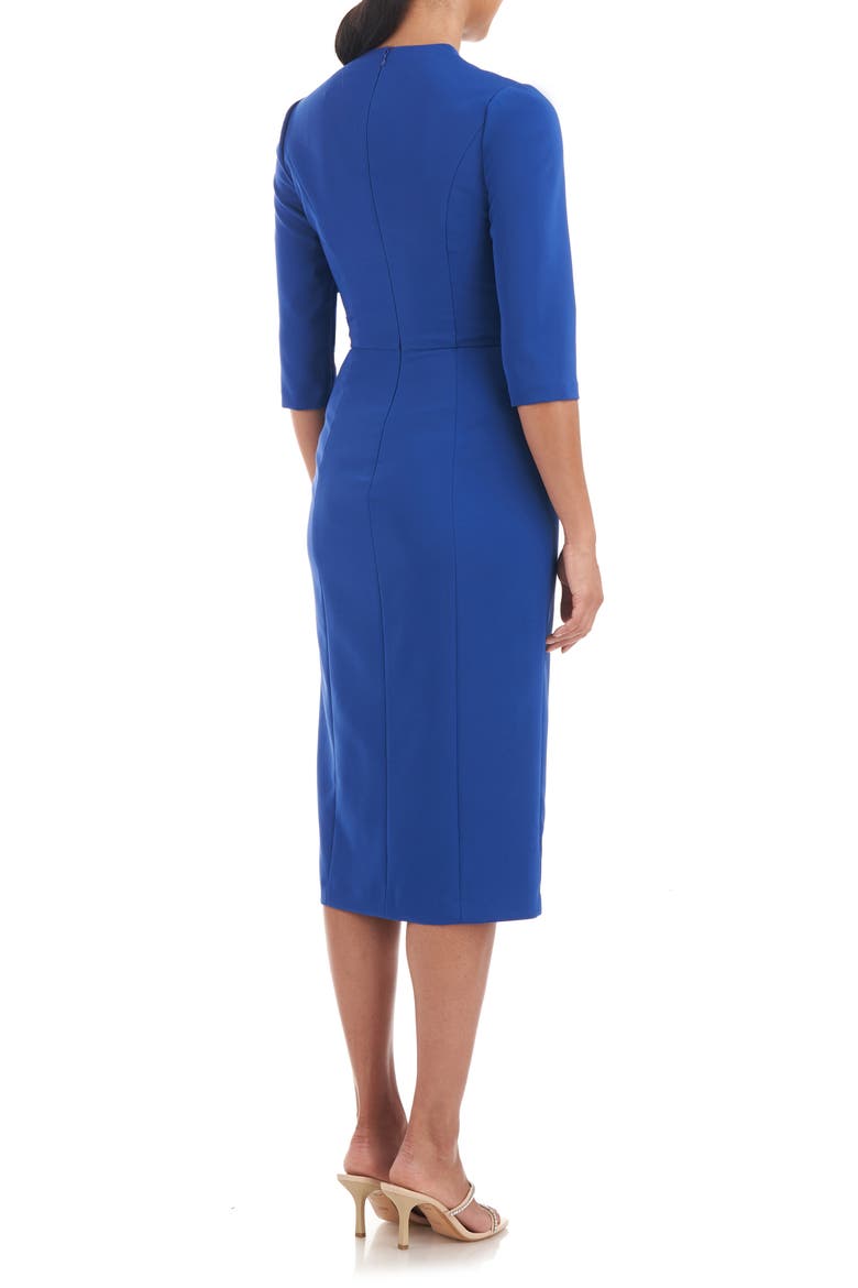 Londyn Midi Dress, Alternate, color, CLASSIC NAVY