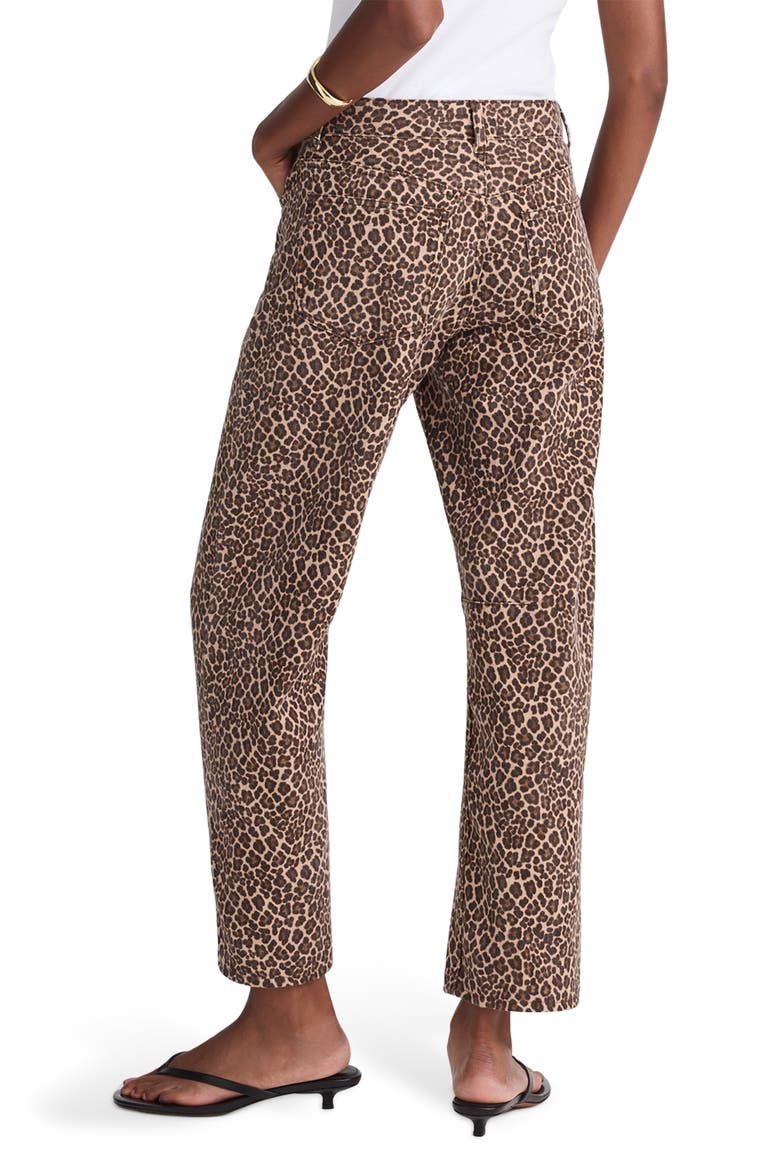 The Darted Barrel Leg Jean, Alternate, color, DARK MOCHA