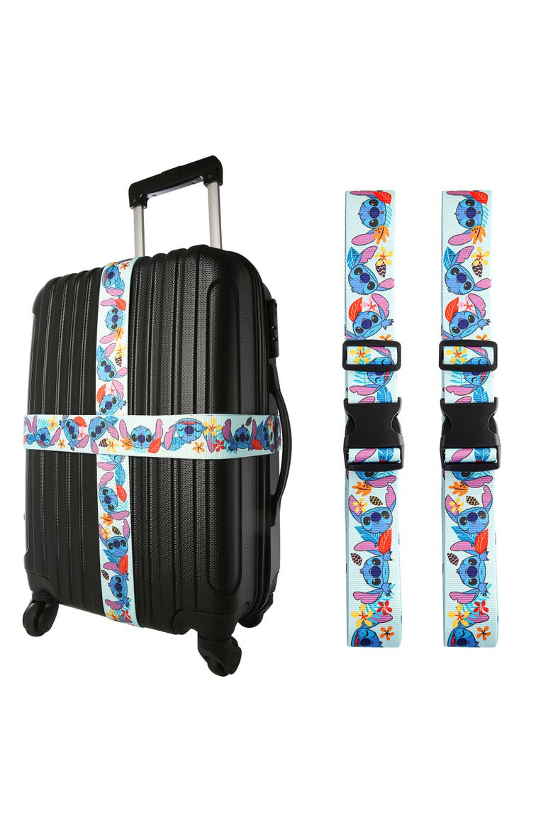 Stitch Luggage Strap, 2-Piece Set, Main, color, Multicolor