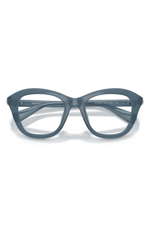 SWAROVSKI SWAROVSKI 50MM SMALL CAT EYE OPTICAL GLASSES