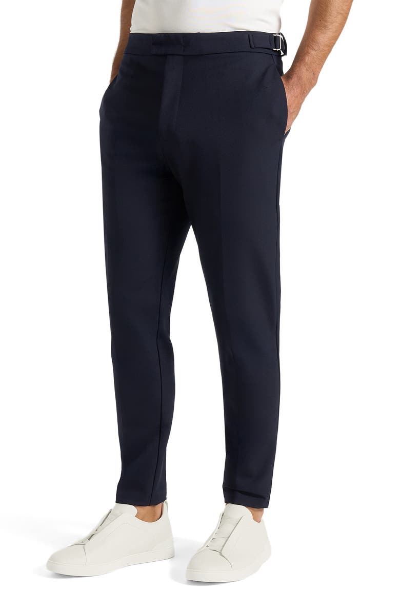 Manière De Voir Aiden Slim Fit Stretch Trousers, Alternate, color, Navy