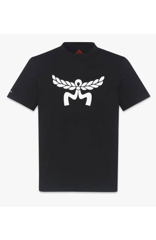 Mcm Black Laurel T-shirt In Black
