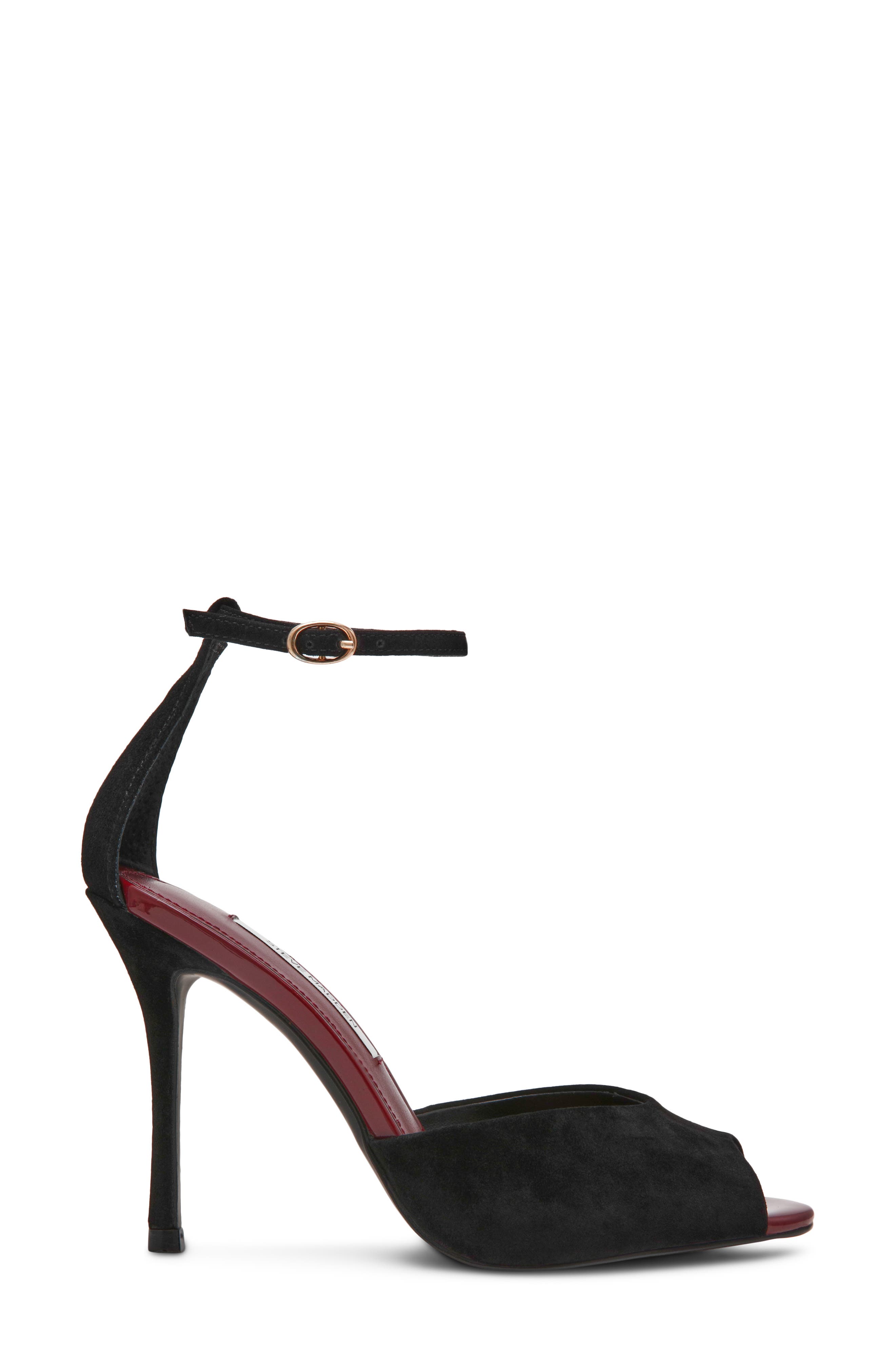 Phillipa Ankle Strap Sandal, Alternate, color, BLACK MULTI
