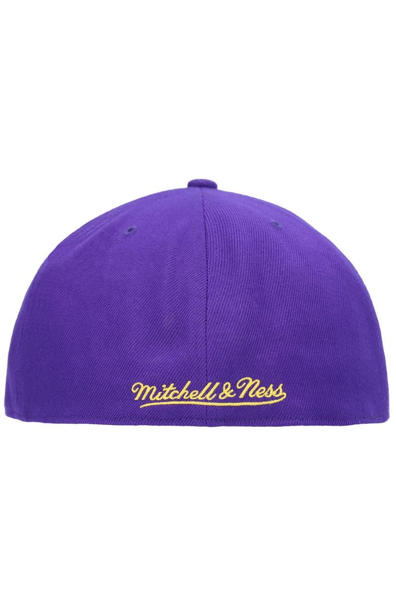 Mitchell & Ness Men's Mitchell & Ness Purple Los Angeles Lakers Hardwood Classics The Champs Fitted Hat, Alternate, color, 