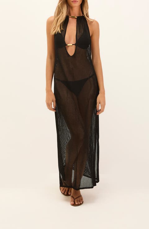 Micah Mesh Cover-Up Dress