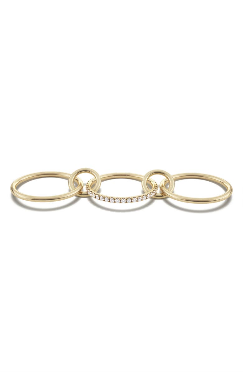 Spinelli Kilcollin Sonny Linked Diamond Rings, Alternate, color,