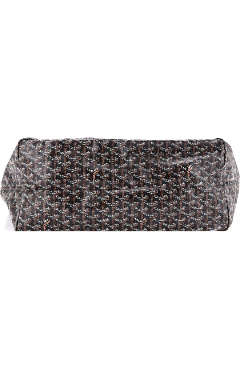 Pre-Owned Goyard Saint Louis Tote Claire Voie Coated Canvas GM, Alternate, color, Black