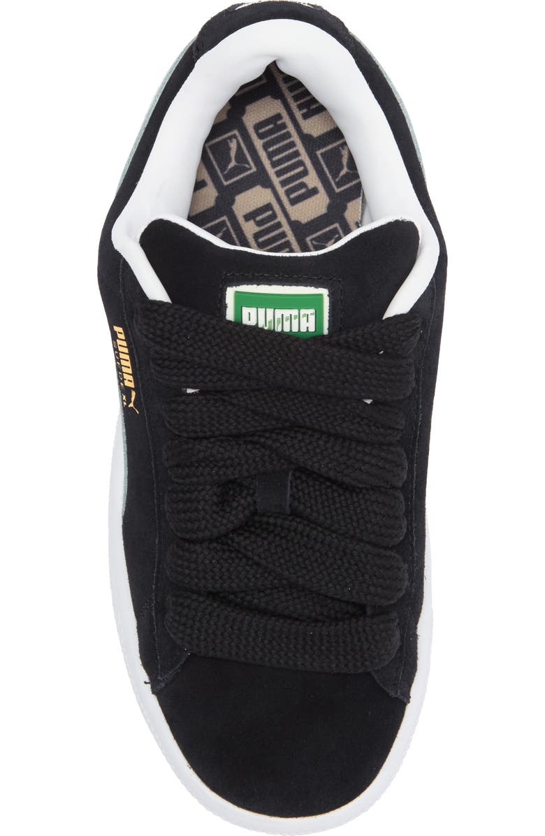 PUMA Kids' Suede XL Sneaker, Alternate, color, Black