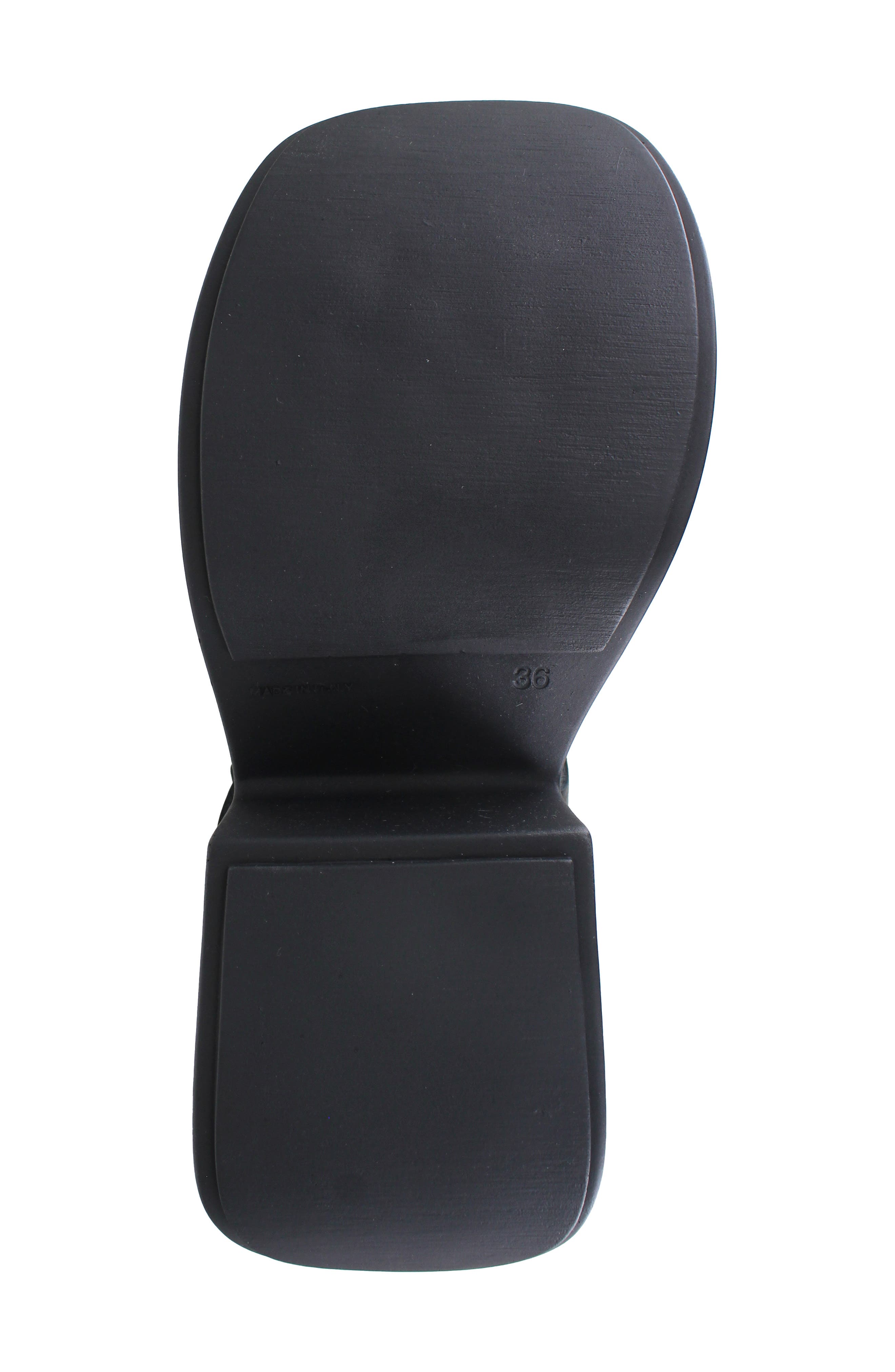 Candie's Leni Ankle Strap Platform Sandal, Alternate, color, Black Leather