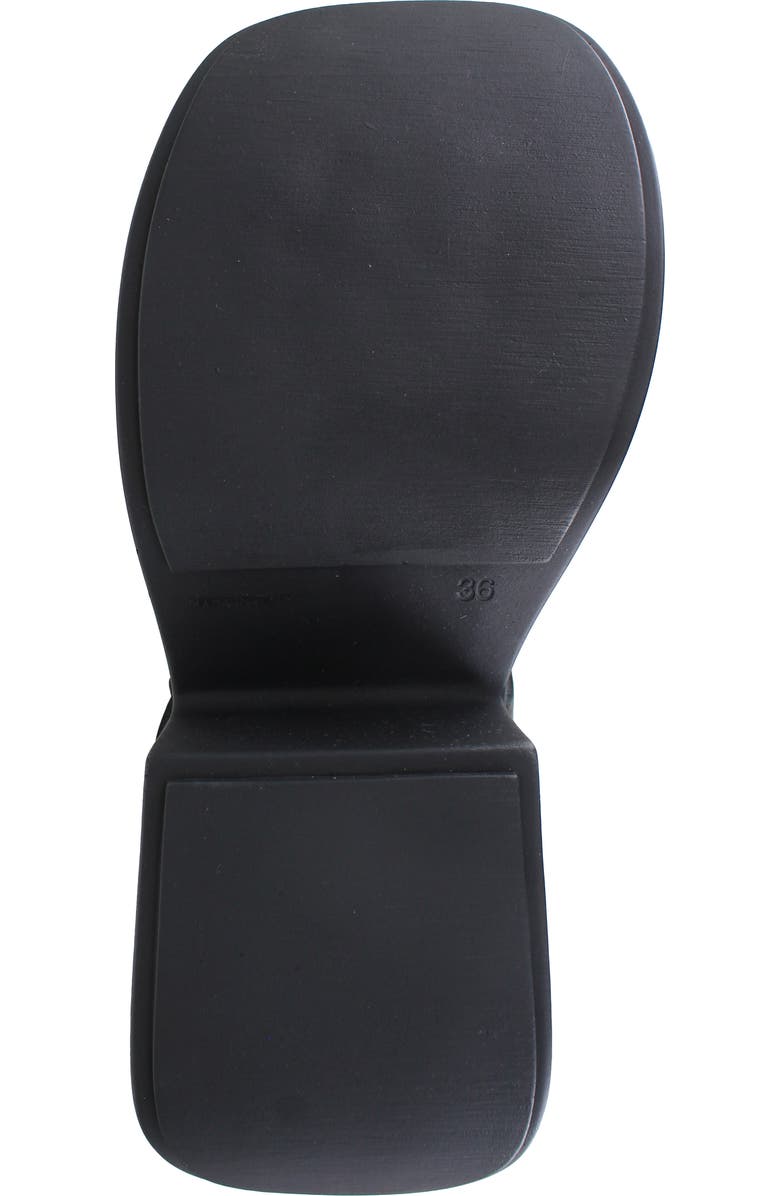 Candie's Leni Ankle Strap Platform Sandal, Alternate, color, Black Leather