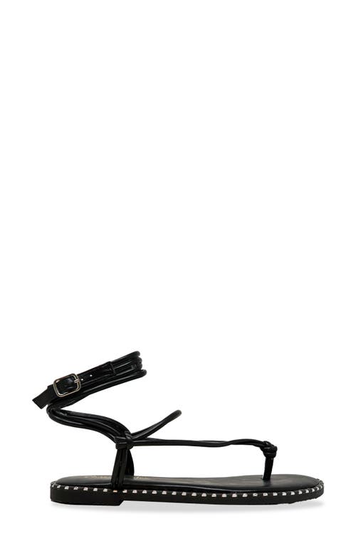 Chase & Chloe Chase And Chloe Studded Ankle Wrap Sandal