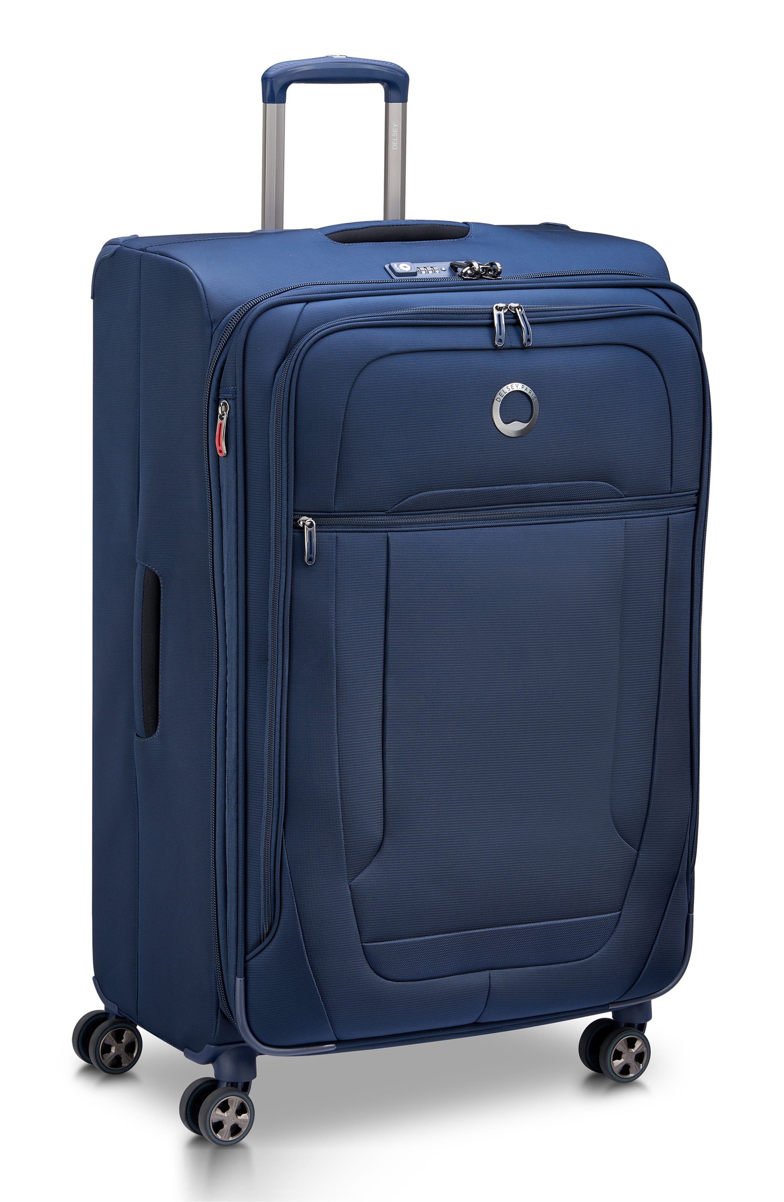 DELSEY Helium DLX 29-Inch Softside Spinner Luggage, Alternate, color, Navy
