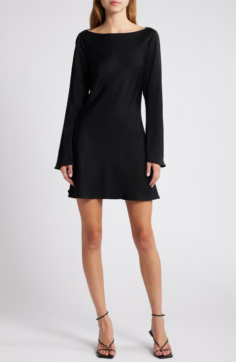 Polka Dot A-Line Dress