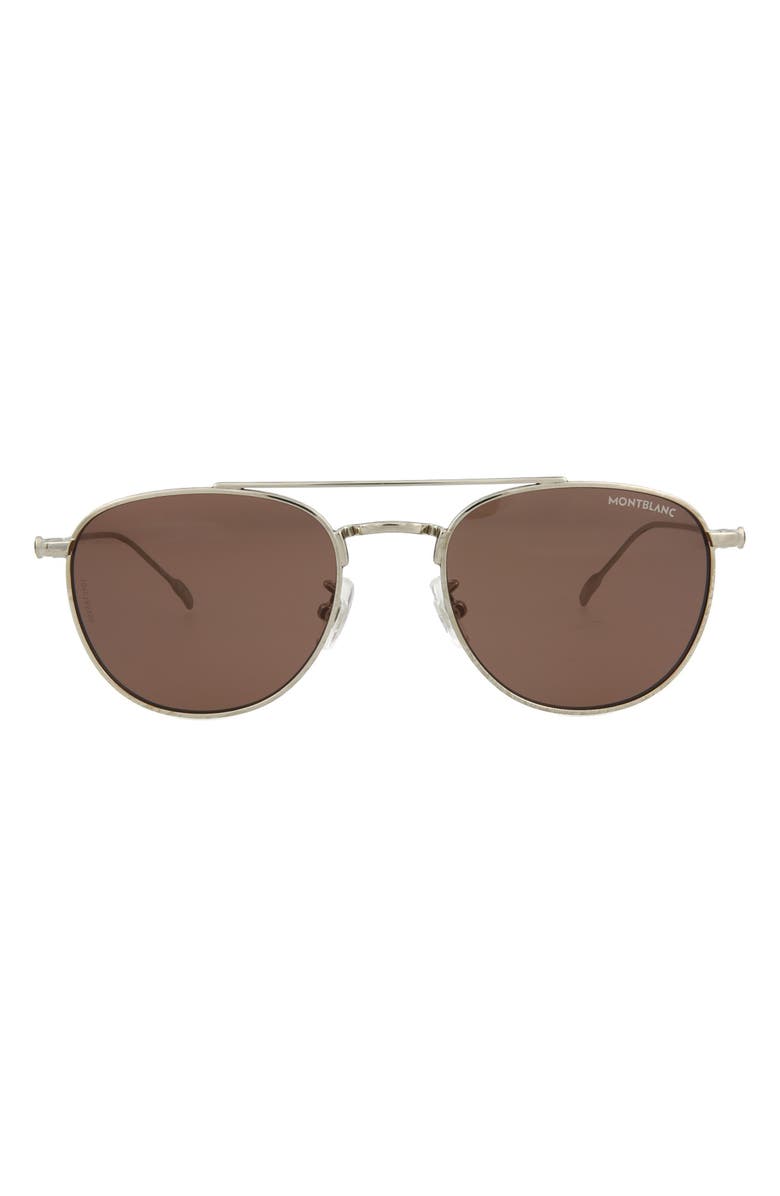 Montblanc 53mm Pilot Sunglasses | Nordstromrack display picture 3