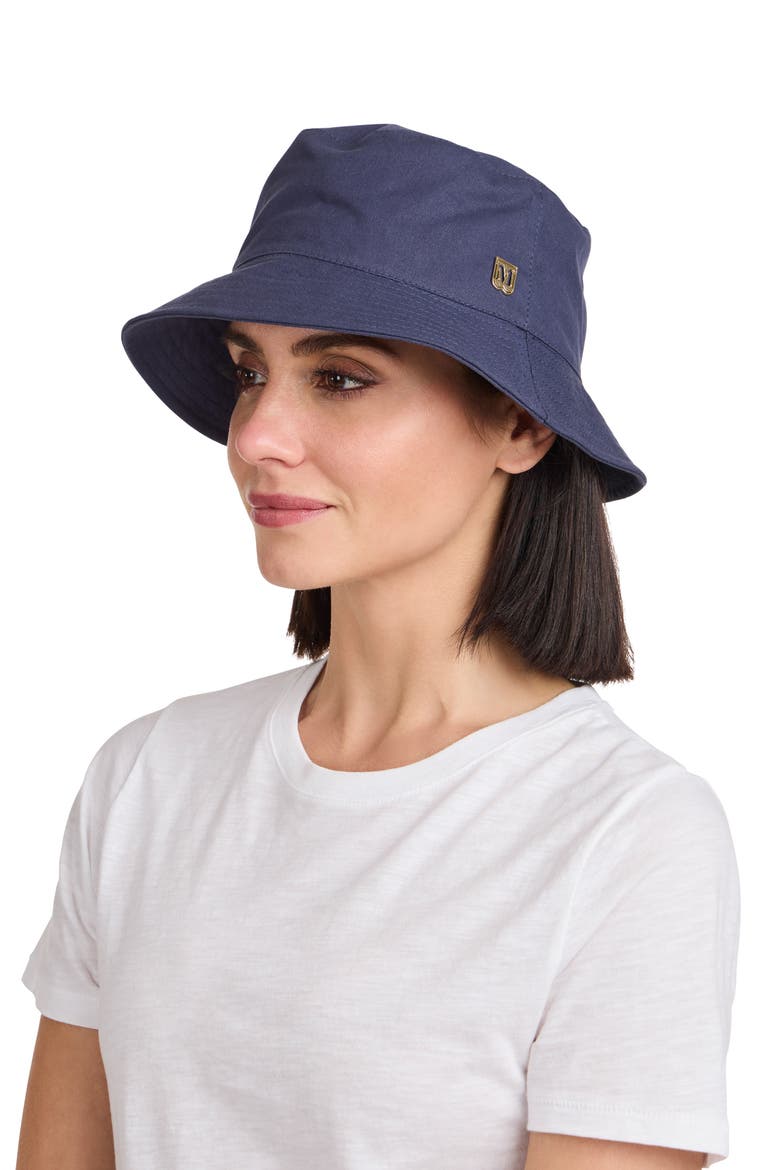 Canvas Bucket Hat, Alternate, color, NAVY