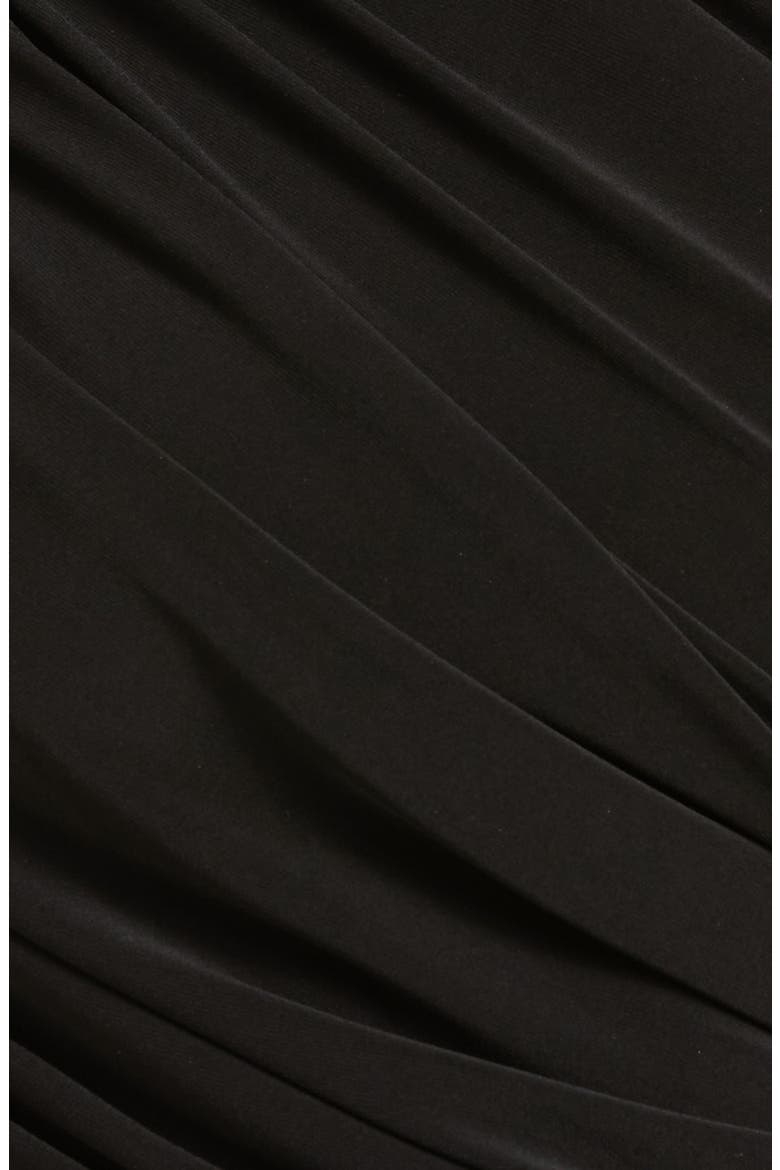 Diana Ruched Bikini Bottoms, Alternate, color, BLACK