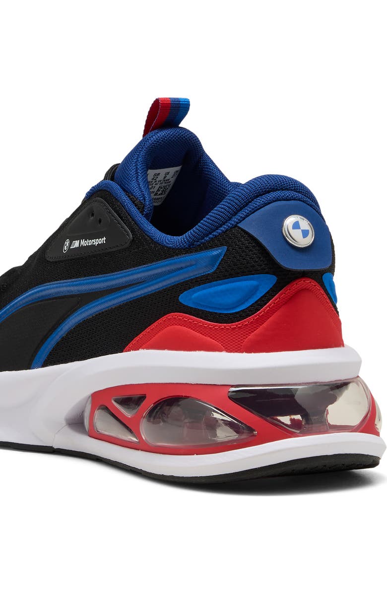 PUMA x BMW MMS Solar Sneaker, Alternate, color, Puma Black/ Pop Red/ White