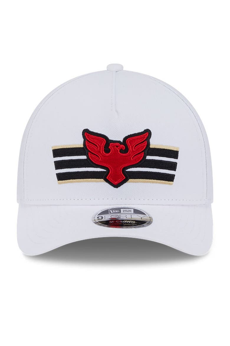 Men's New Era  White D.C. United 2025 Jersey Hook 9FORTY M-Crown Adjustable Hat, Alternate, color, White