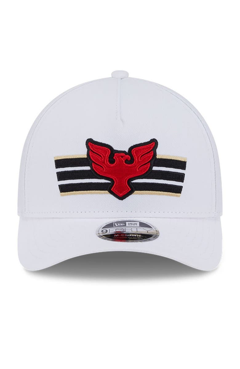 New Era Men's New Era  White D.C. United 2025 Jersey Hook 9FORTY M-Crown Adjustable Hat, Alternate, color, White