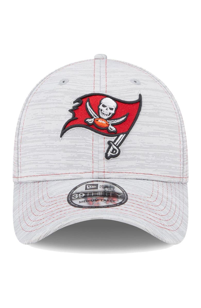 New Era Men's New Era Gray Tampa Bay Buccaneers Speed 39THIRTY Flex Hat, Alternate, color,