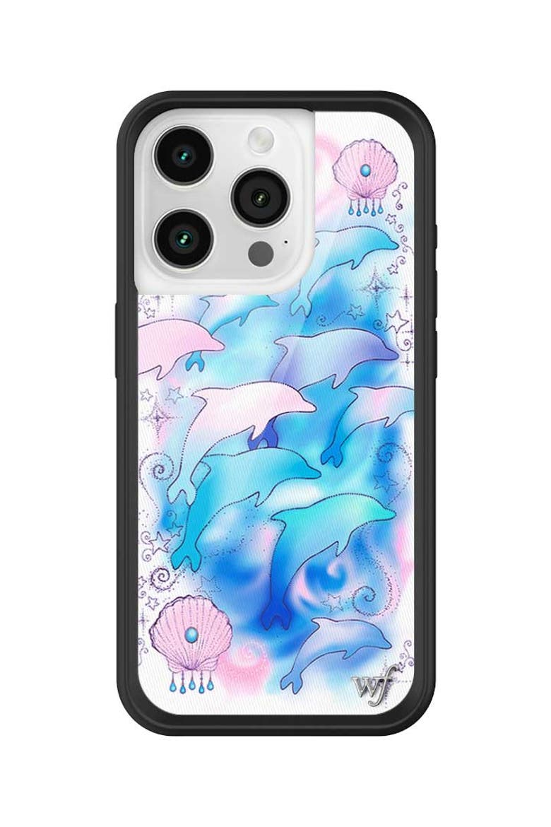 Dolphin Dreams iPhone Case, Main, color, White