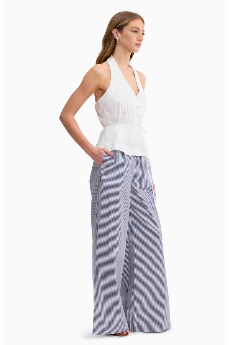 Marianne Halter Top, Alternate, color, Ivory