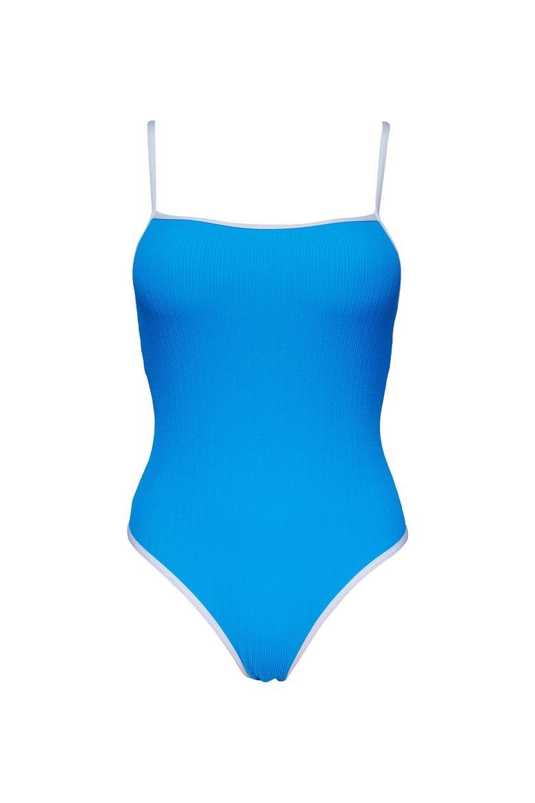 Ariel One-Piece Swimsuit, Alternate, color, Blueberry