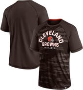 FANATICS Men's Fanatics Brown Cleveland Browns Hail Mary Raglan T-Shirt
