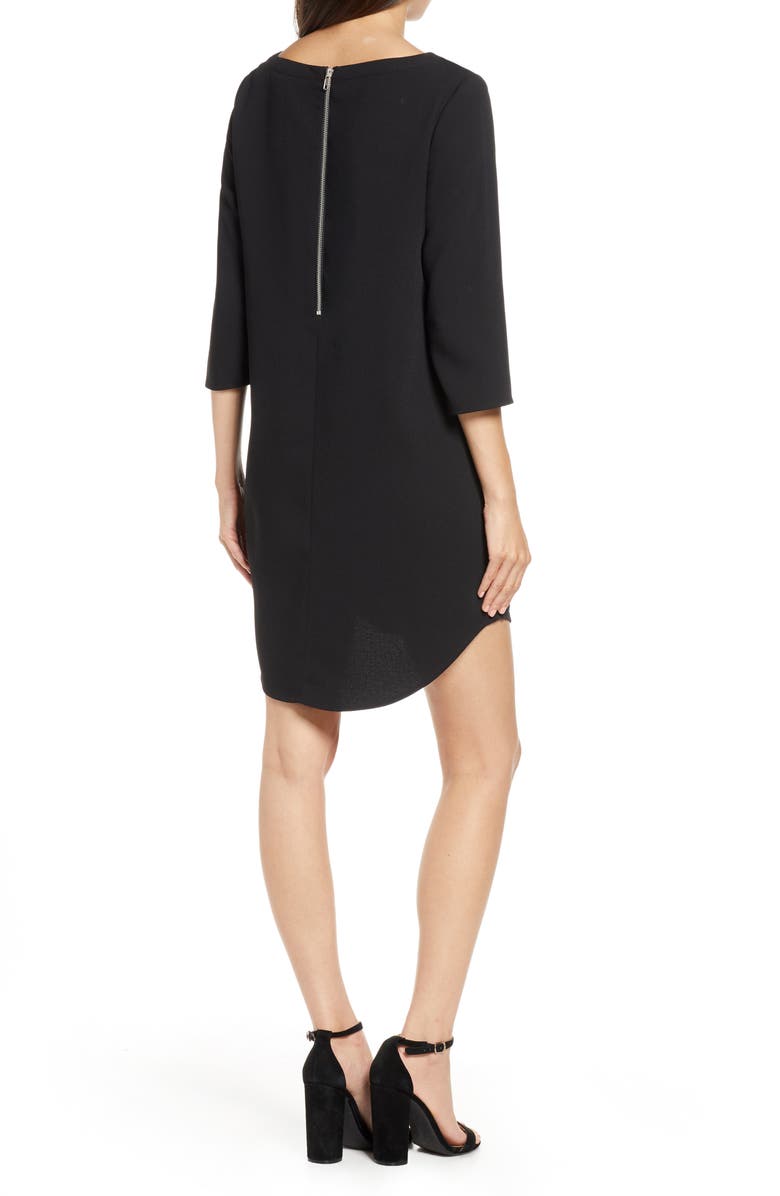 BB Dakota by Steve Madden BB Dakota Jazlyn Crepe Shift Dress, Alternate, color,
