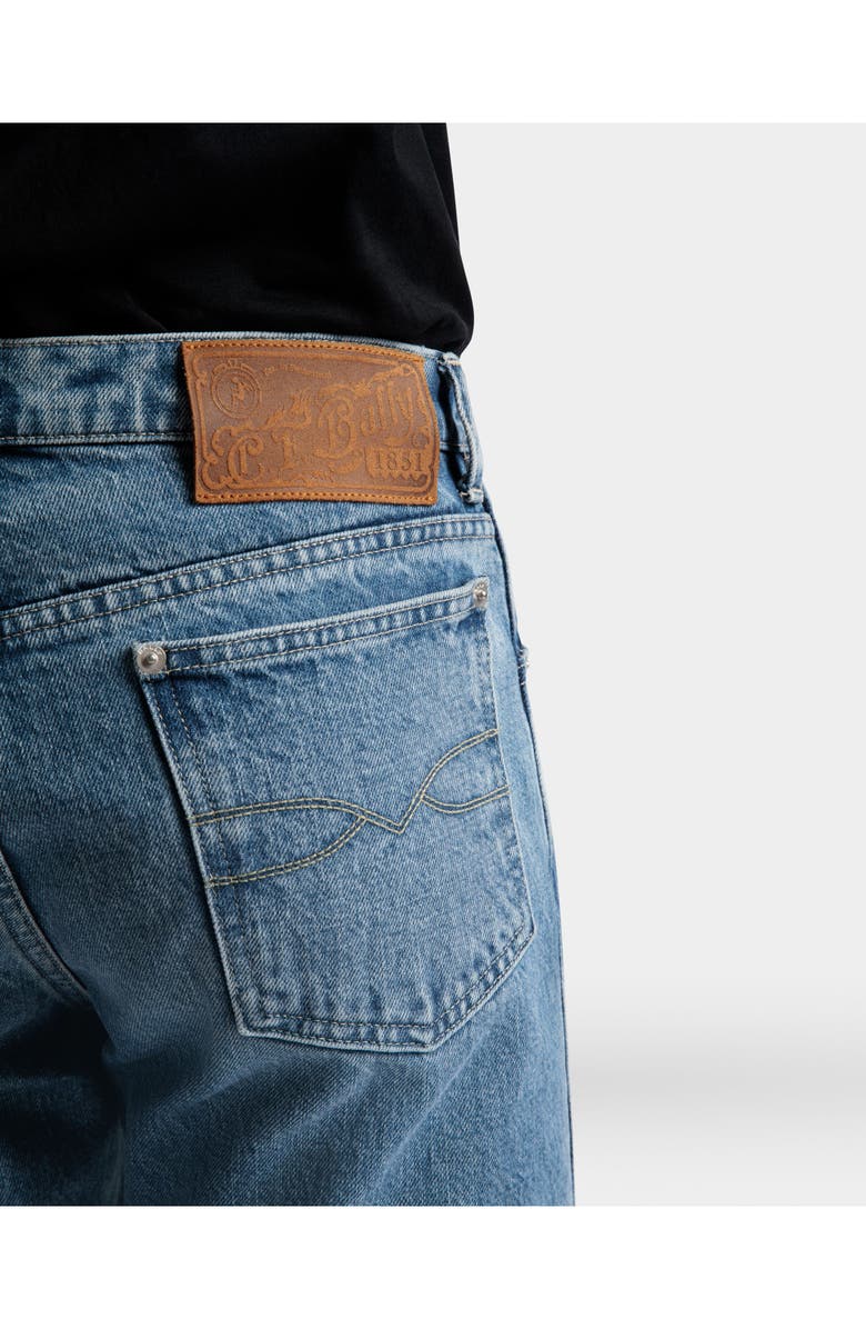 Bally Straight Jeans, Alternate, color, 