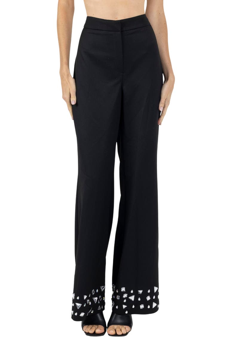 AKALIA Joslin White Stone Pant, Alternate, color, 
