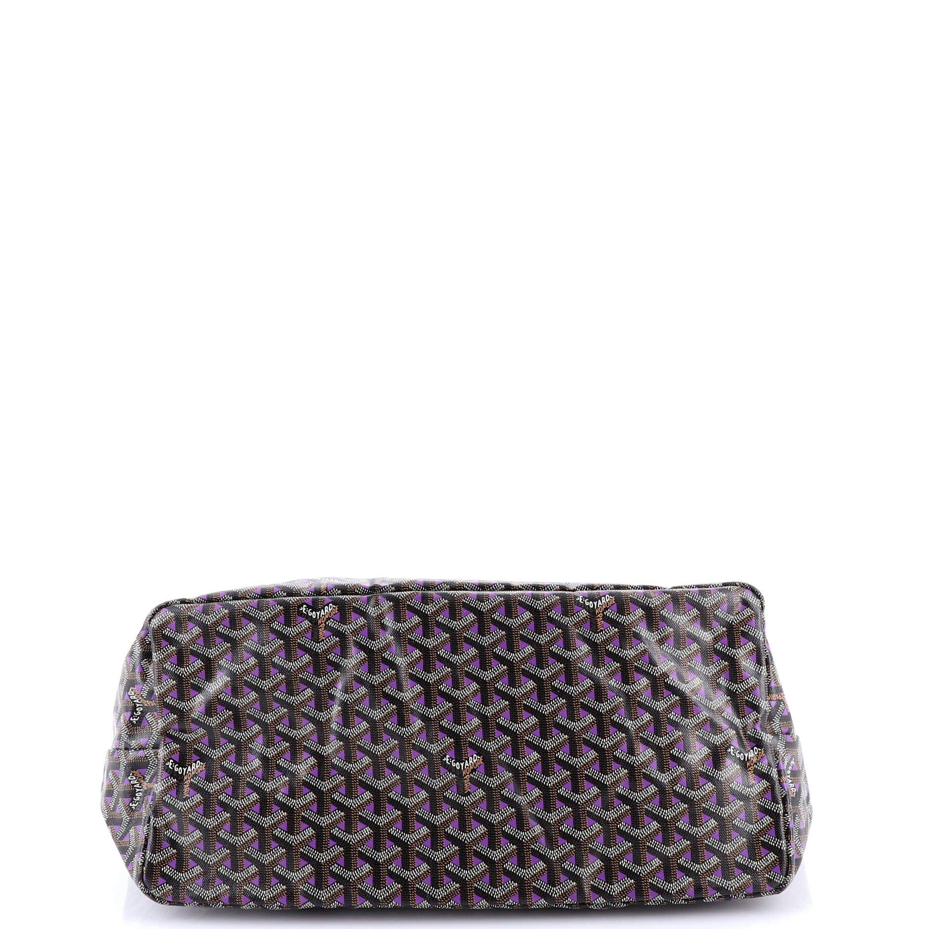 Pre-Owned Goyard Saint Louis Tote Claire Voie Coated Canvas GM, Alternate, color, 