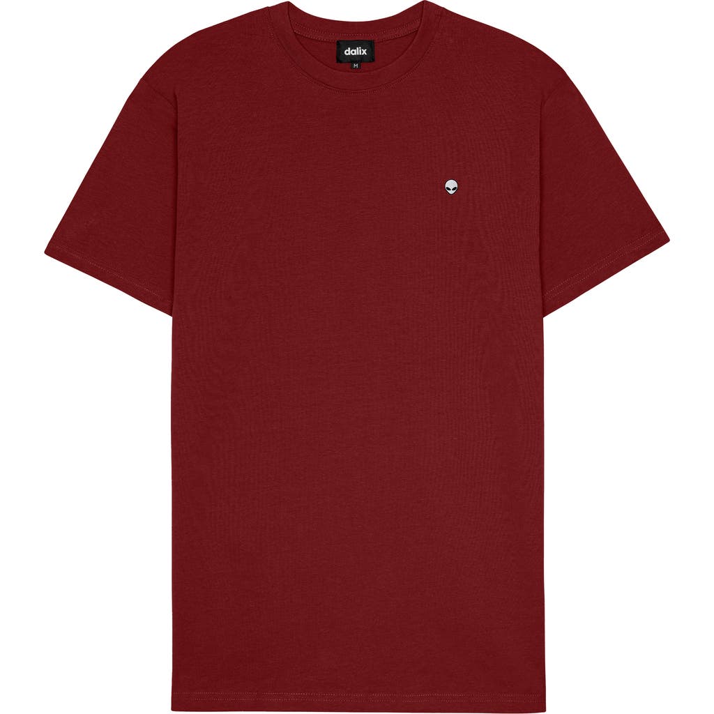 Dalix Mens Lil Alien Soft Heavyweight Tee