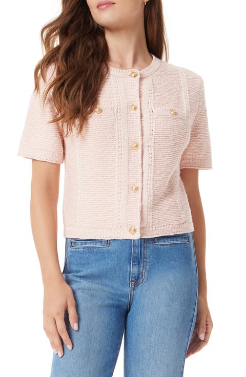 トップス short cardigan Generic Short Sleeve Cardigans for Women Cropped Cardigan