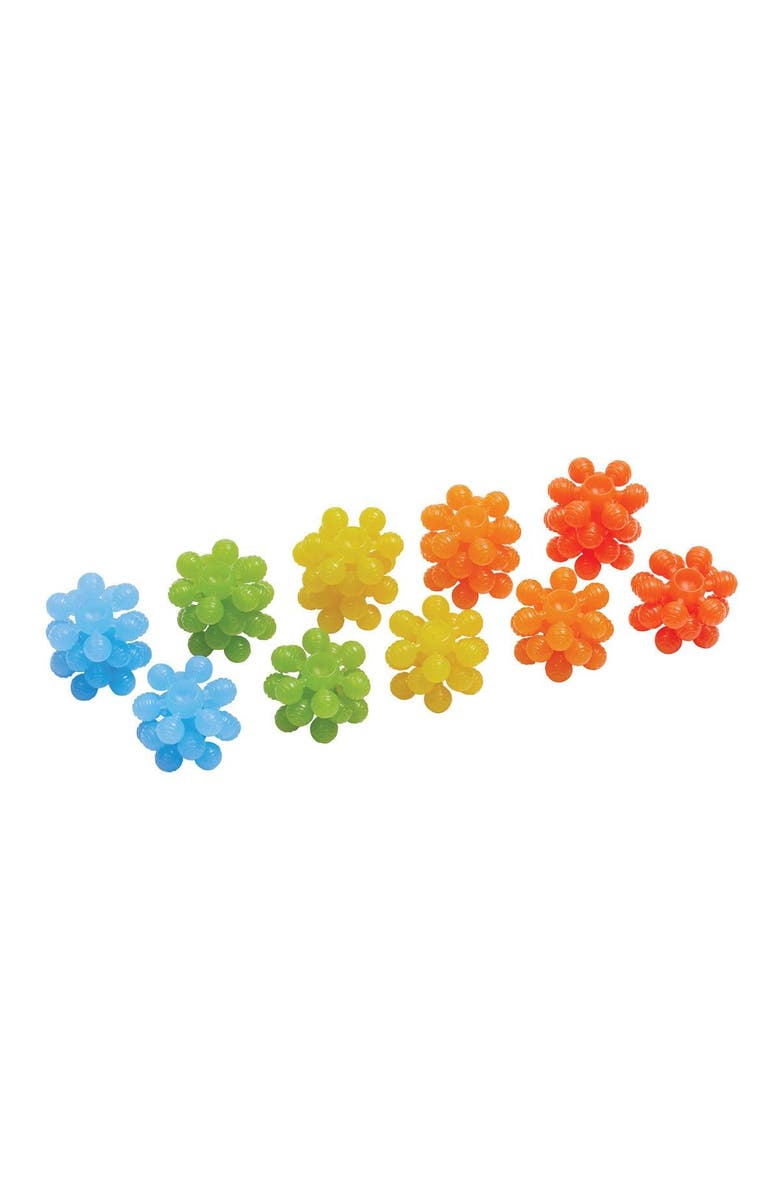 Kaplan Early Learning Company PolyForm Star Connectors - 35 Pieces, Alternate, color, Multicolored