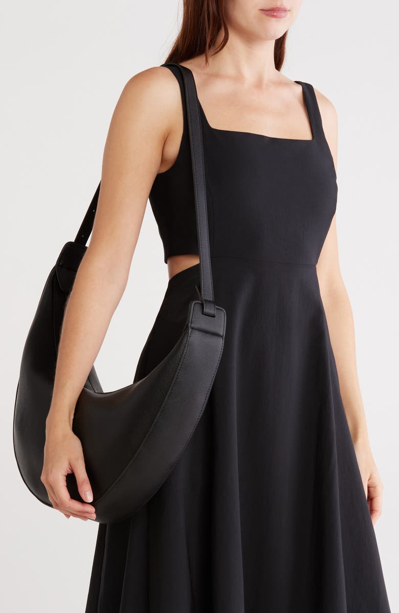 BCBG Slouchy Crescent Hobo Bag, Alternate, color,