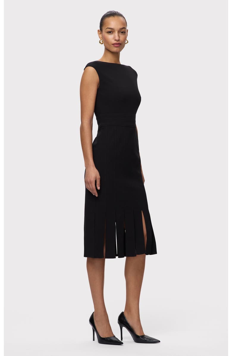 Herve Leger The Yara Dress, Alternate, color, Black