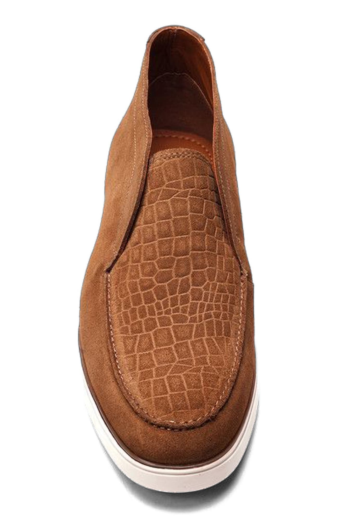 CARLOS SANTANA Joplin Laceless Chukka, Alternate, color, Tabacco Brown Suede