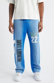 MEMORY LANE Stencil Logo Sweatpants