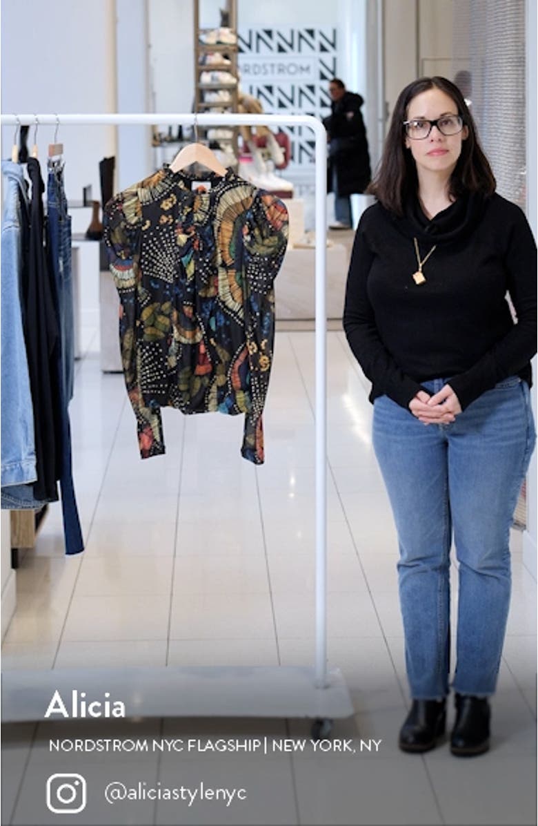 Colorful Birds Long Sleeve Mesh Shirt, sales video thumbnail