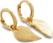Monica Vinader Wing Charm Earrings