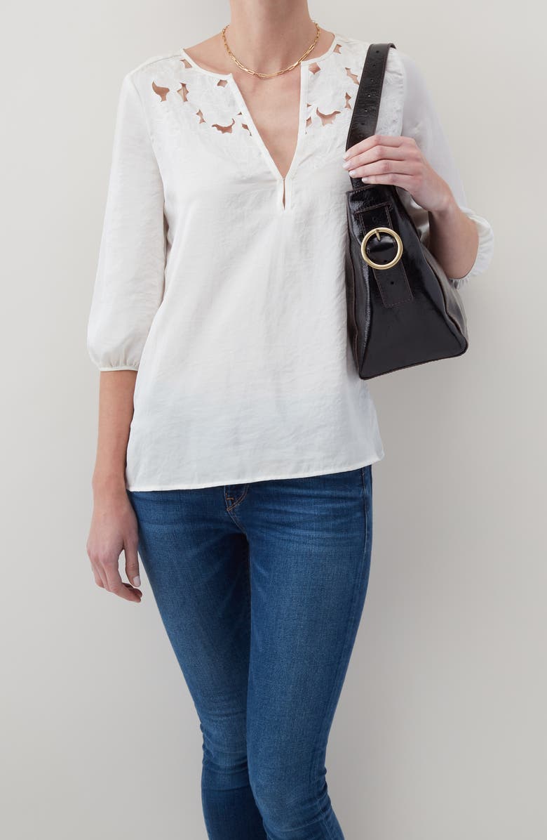 HOBO Render Leather Hobo Bag, Alternate, color,