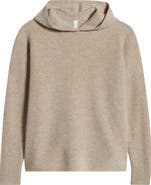 Zella Wool & Cashmere Rib Hoodie