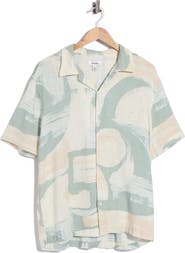 JASON WU Watercolor Camp Shirt